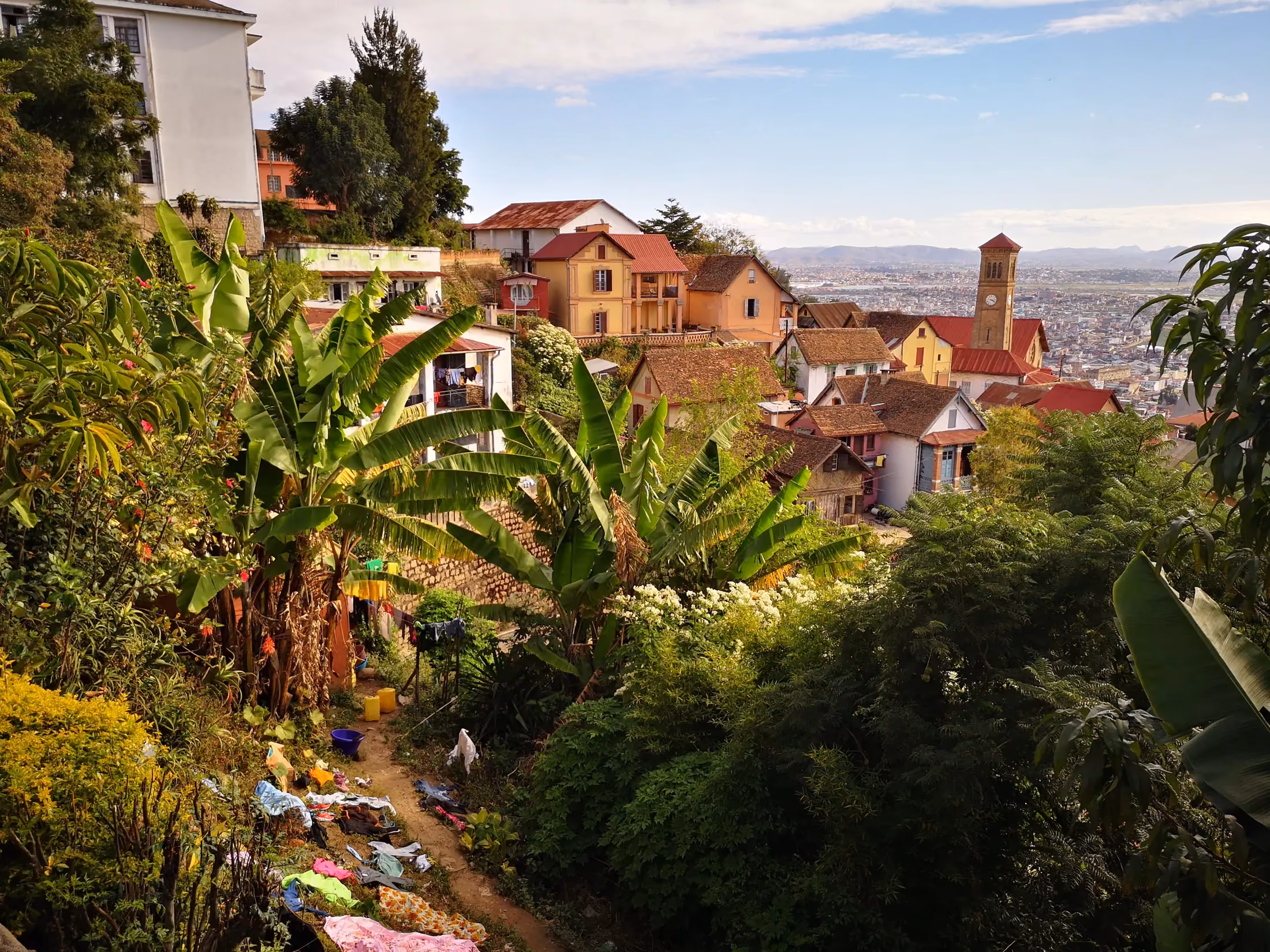 Antananarivo seen from the hill of the Queen's Palace