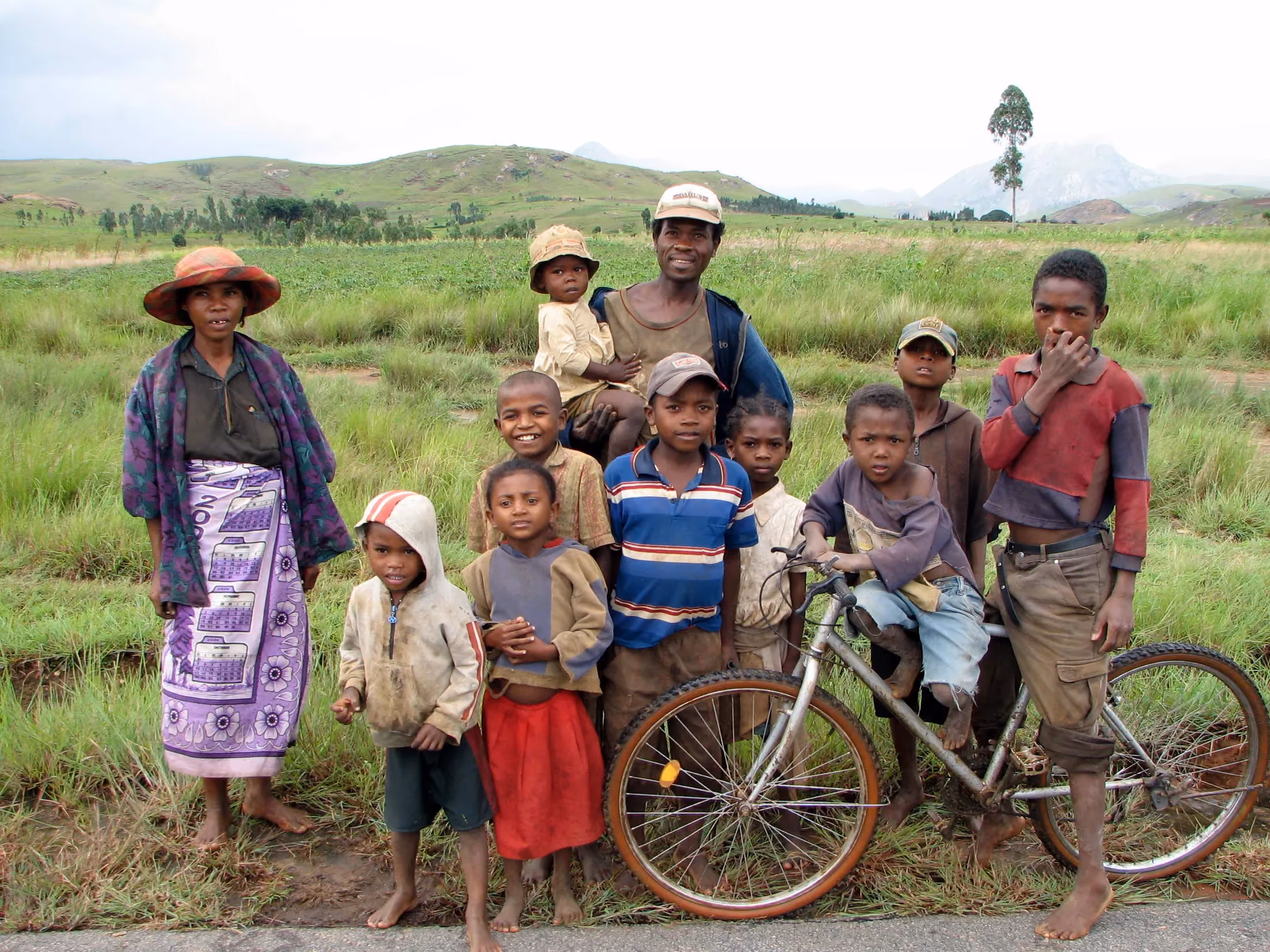 A Malagasy family in a village — the communities behind Vaza Tours